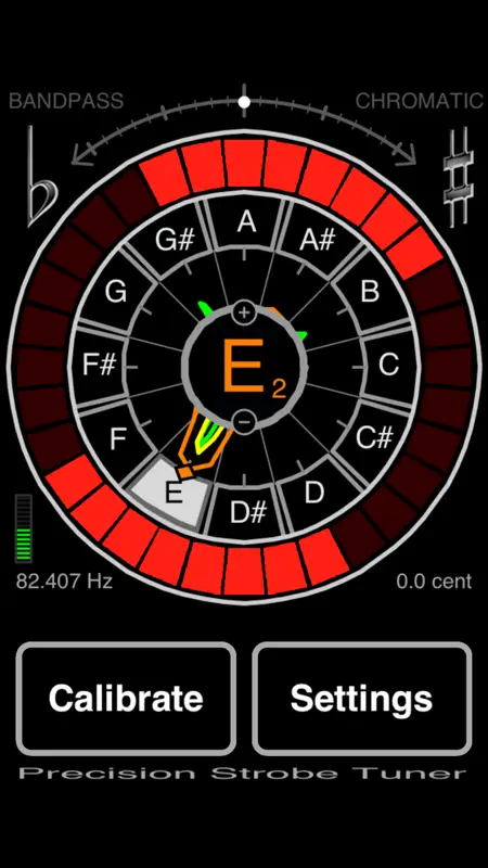Precision Strobe Tuner screenshot 1 of 4