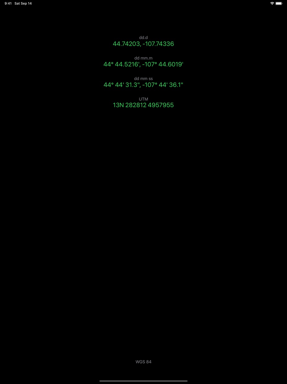 iPad screenshot