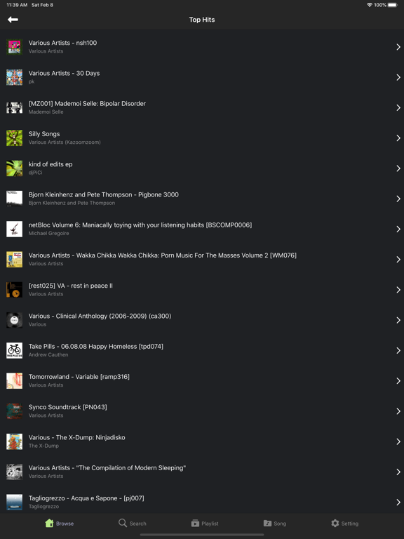 Screenshot #4 pour Offline Music: Music Download