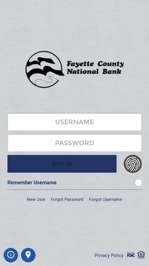 Fayette County National Bank screenshot 1