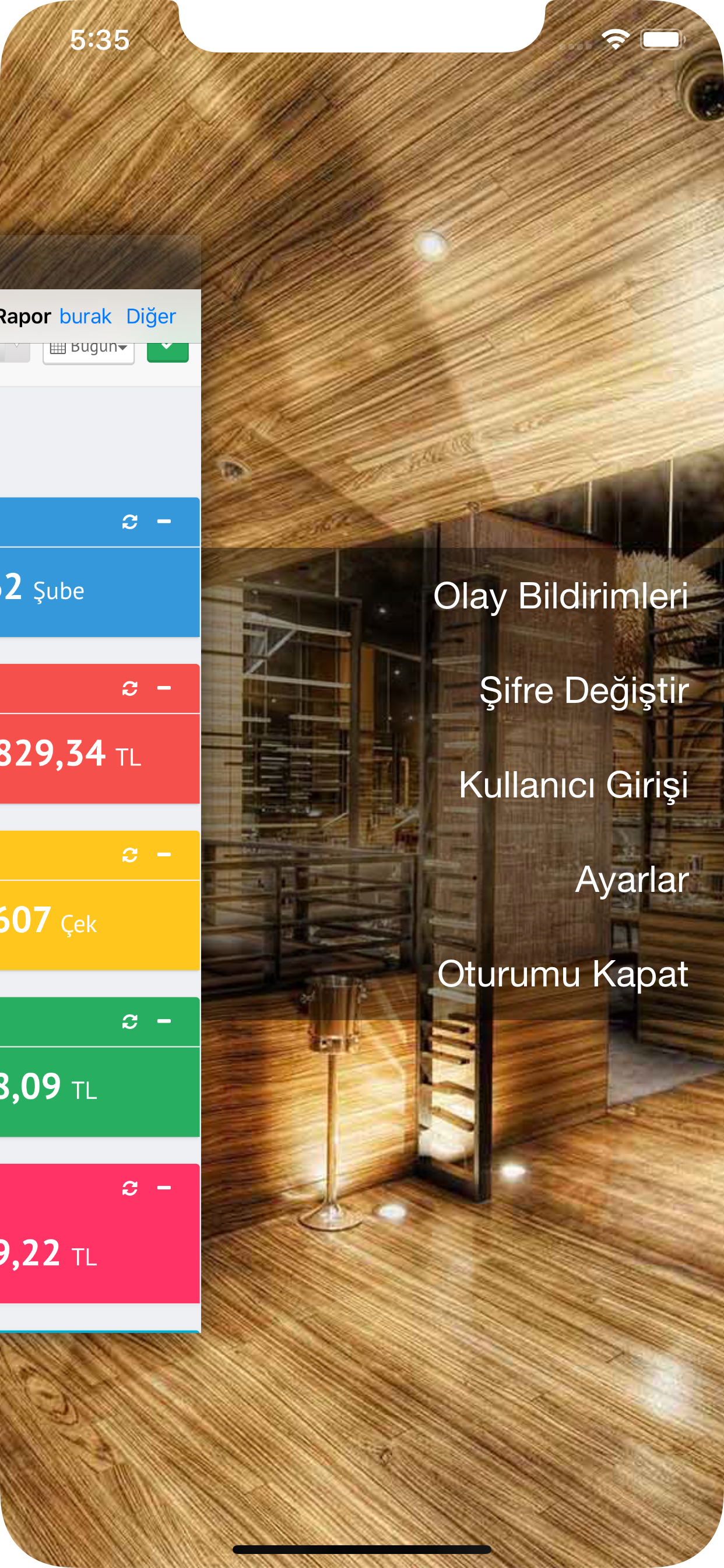 RobotPOS Web Rapor