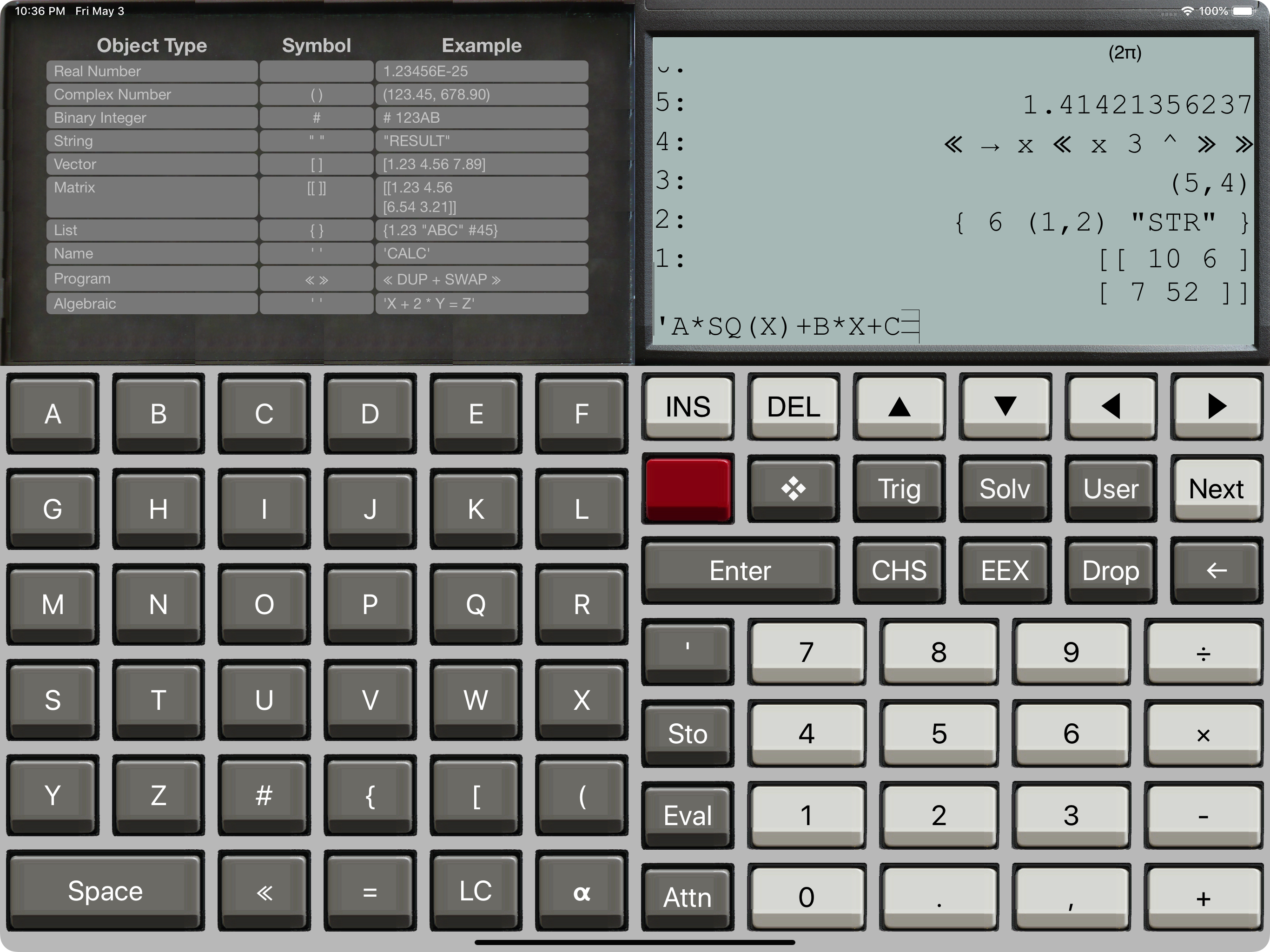 Halcyon Calc
