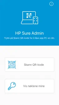 HP Sure Admin iphone bilder 0