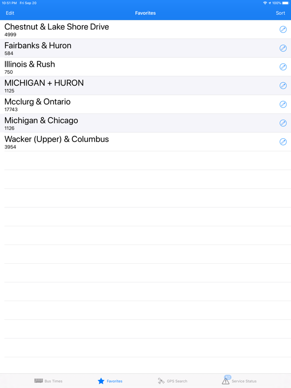 Screenshot #6 pour Bus Times - Chicago