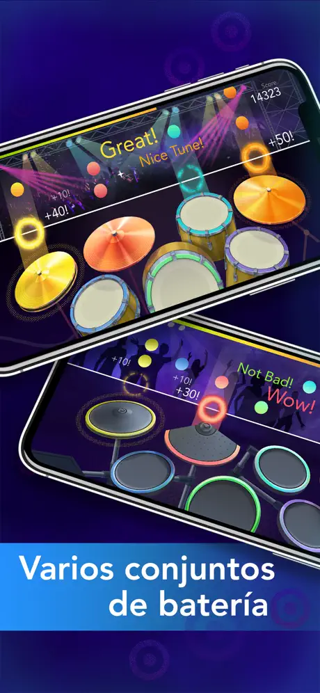 Bateria-Drums: juego de musica