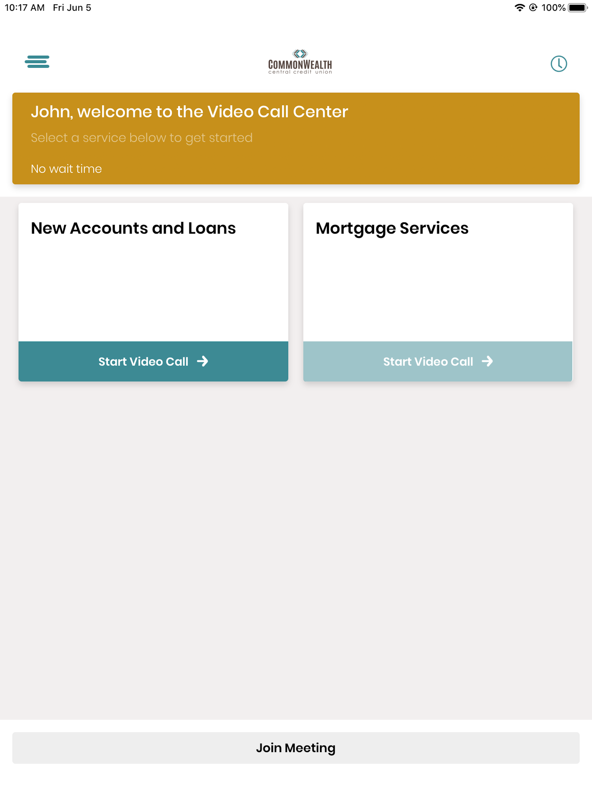 WealthCU Live