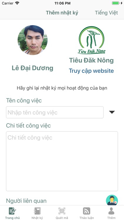 Agri360 nhật ký nông nghiệp