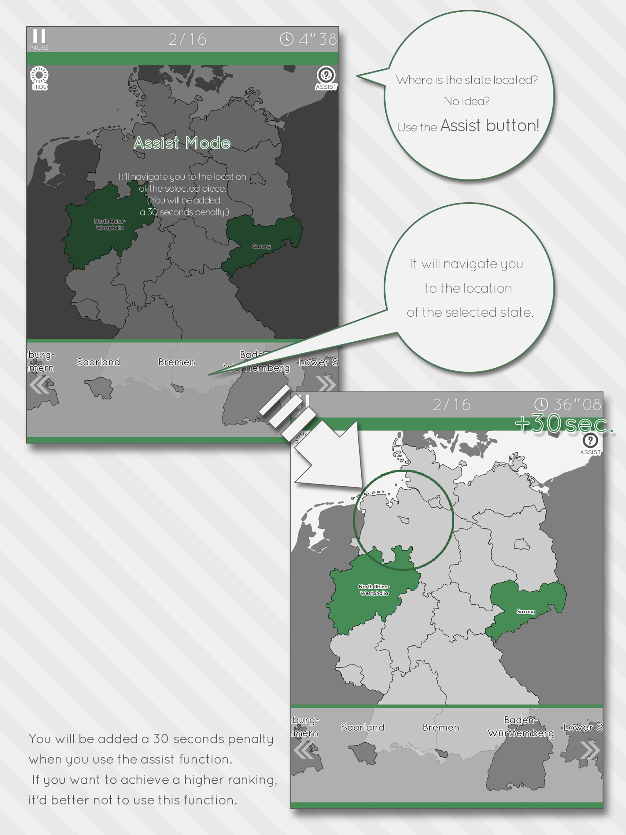 Germany Map Puzzle