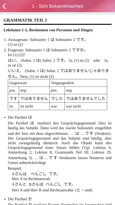 Japanisch im Sauseschritt 1 Screenshot