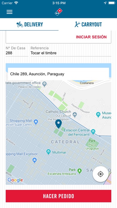 Domino's Paraguay screenshot 3