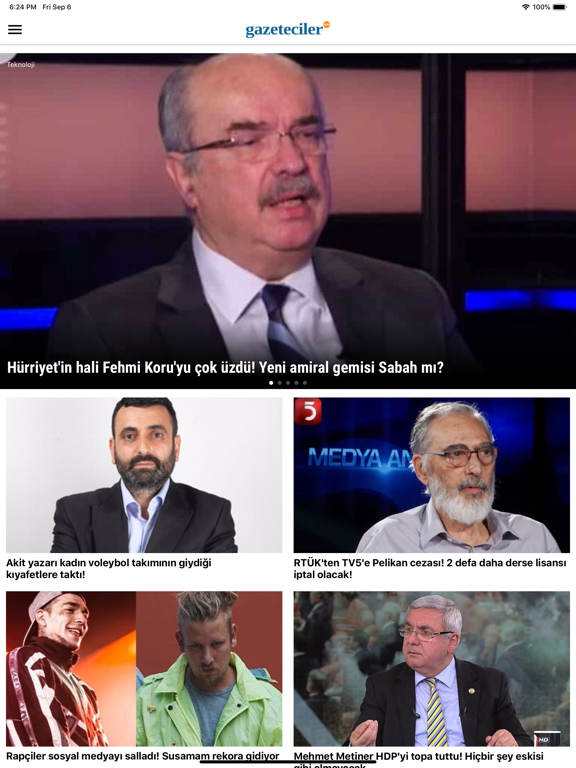 Screenshot #4 pour Gazeteciler.com