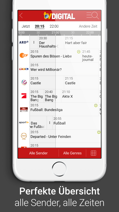 Screenshot #2 pour TV DIGITAL Fernsehprogramm