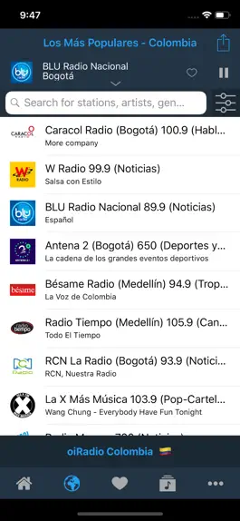 Game screenshot oiRadio Colombia - Live radio hack