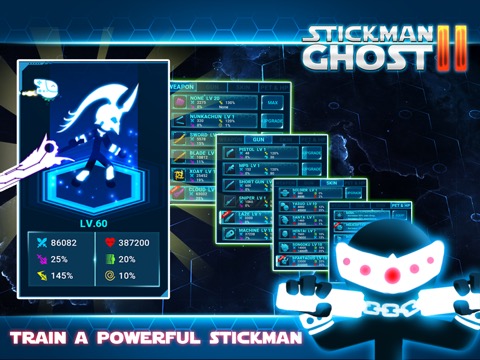 Stickman Ghost 2: Galaxy Warsのおすすめ画像2