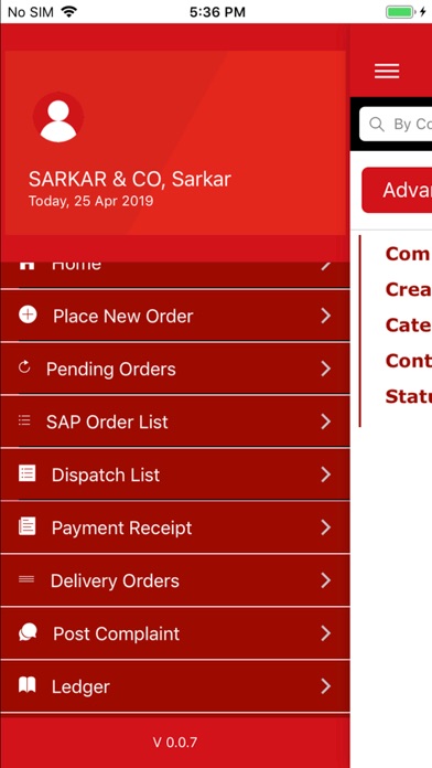 App screenshot