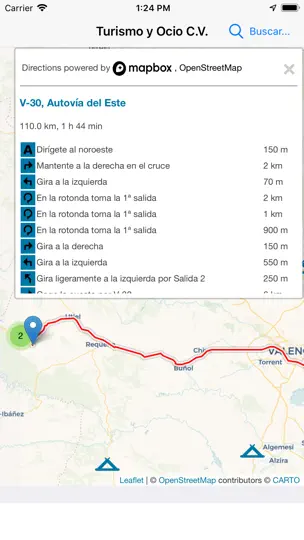 Captura de pantalla de Turismo Y Ocio Baleares en iPhone 2
