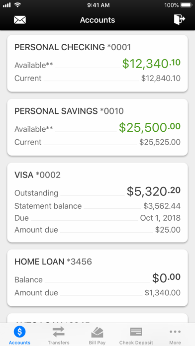 Pitney Bowes Employees FCU Screenshot