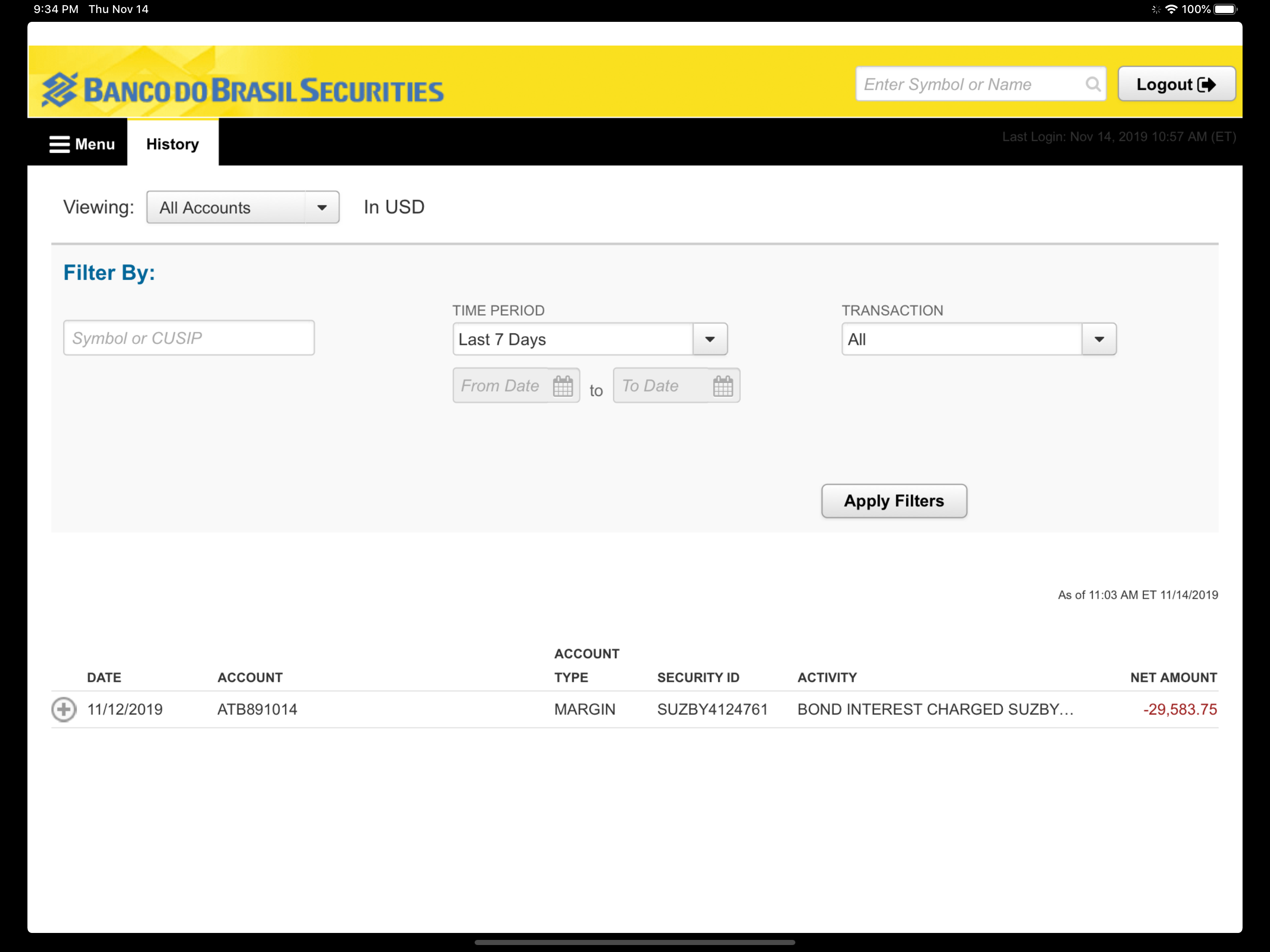 Banco Do Brasil Securities LLC