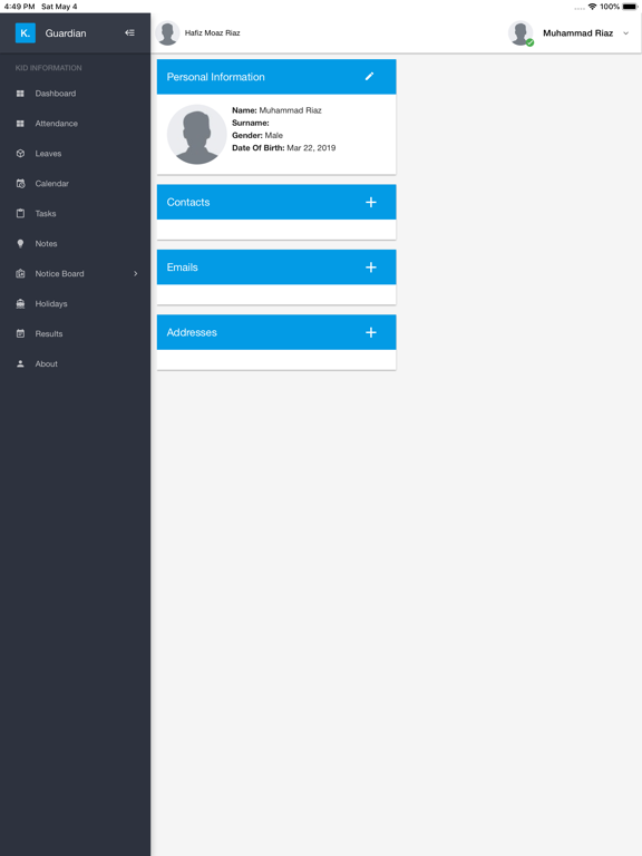 ASPIRE | Guardian iPad screenshot