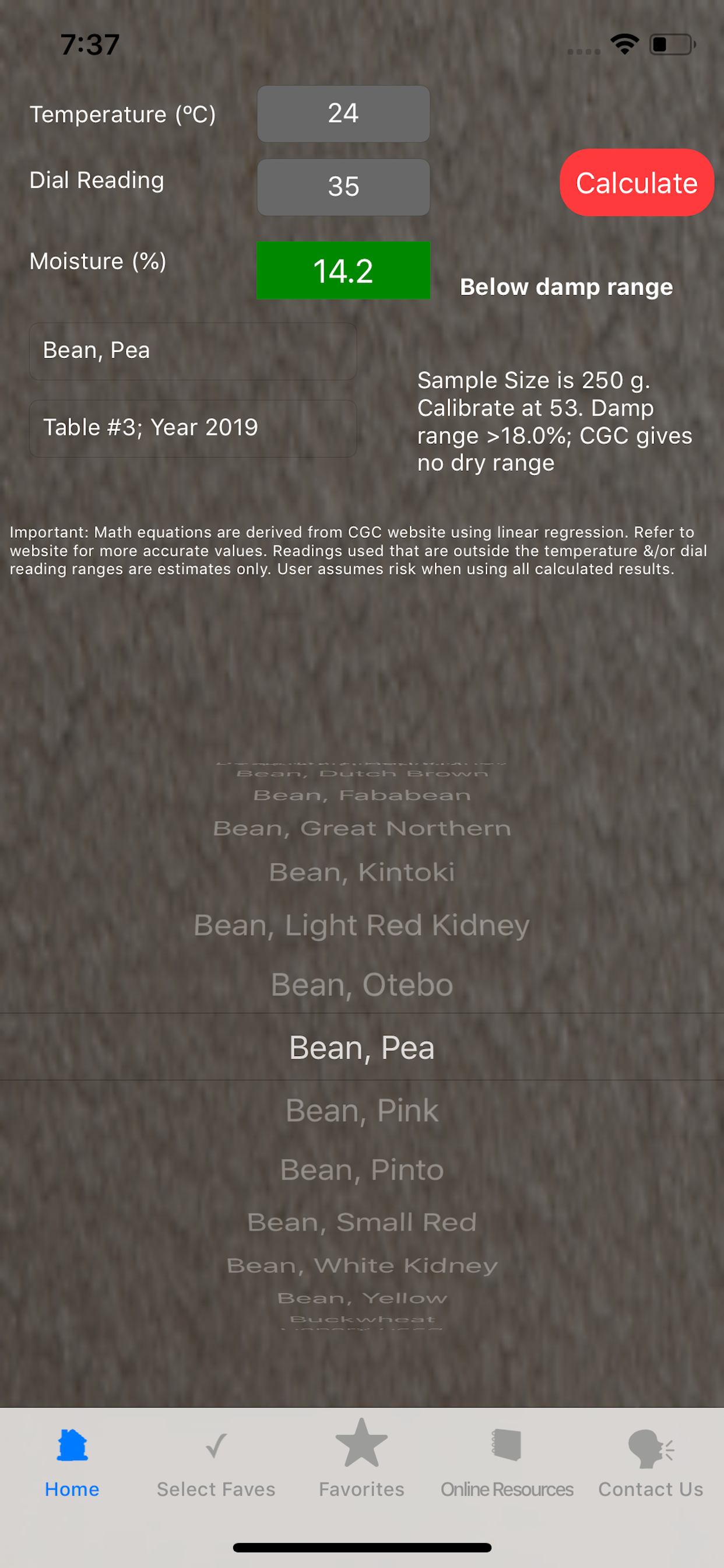 Grain Moisture