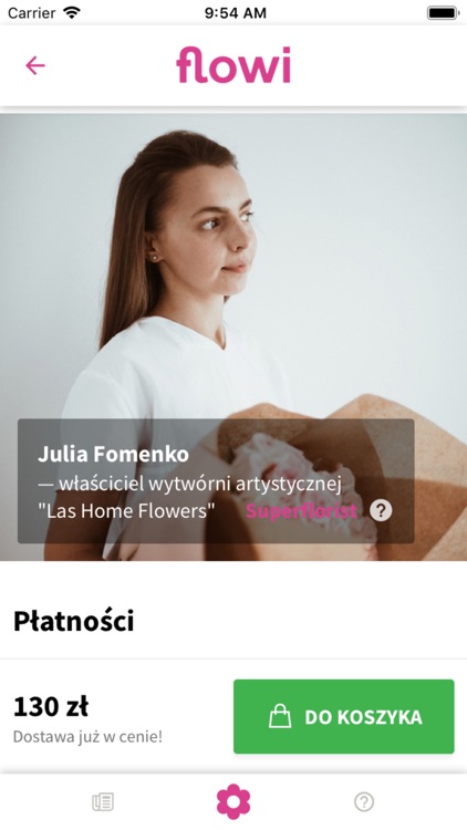 Flowi kwiaty i poczta kwiatów screenshot-3