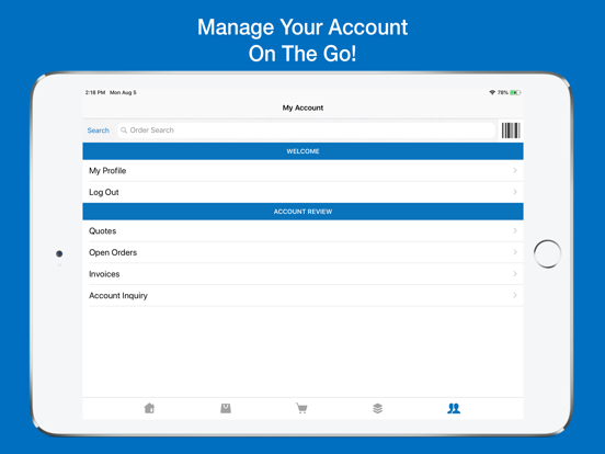 Gross Electric OE Touch iPad screenshot 4 - Business app