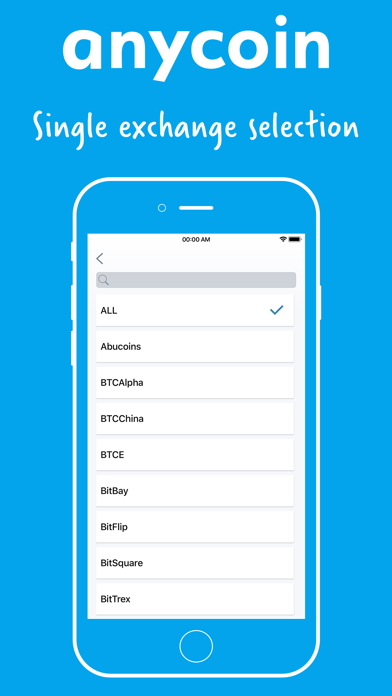 ANYCOIN Crypto Converter iPhone screenshot 6 - Finance app