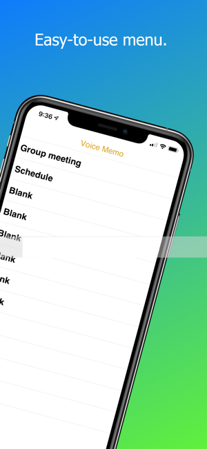 Voice Memo (VoMo) - dictation(圖3)-速報App
