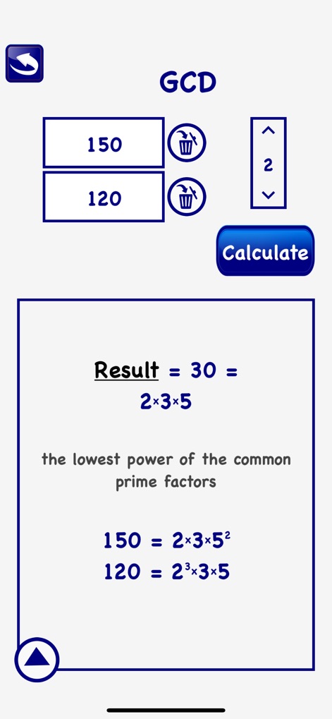 LCM GCD Prime Factor Math - 교육 앱 | MWM