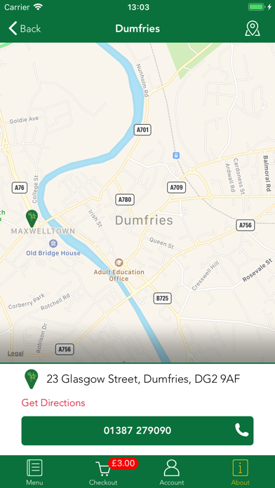 App screenshot