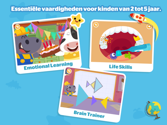 Dr. Panda - Speel & Leer iPad app afbeelding 1