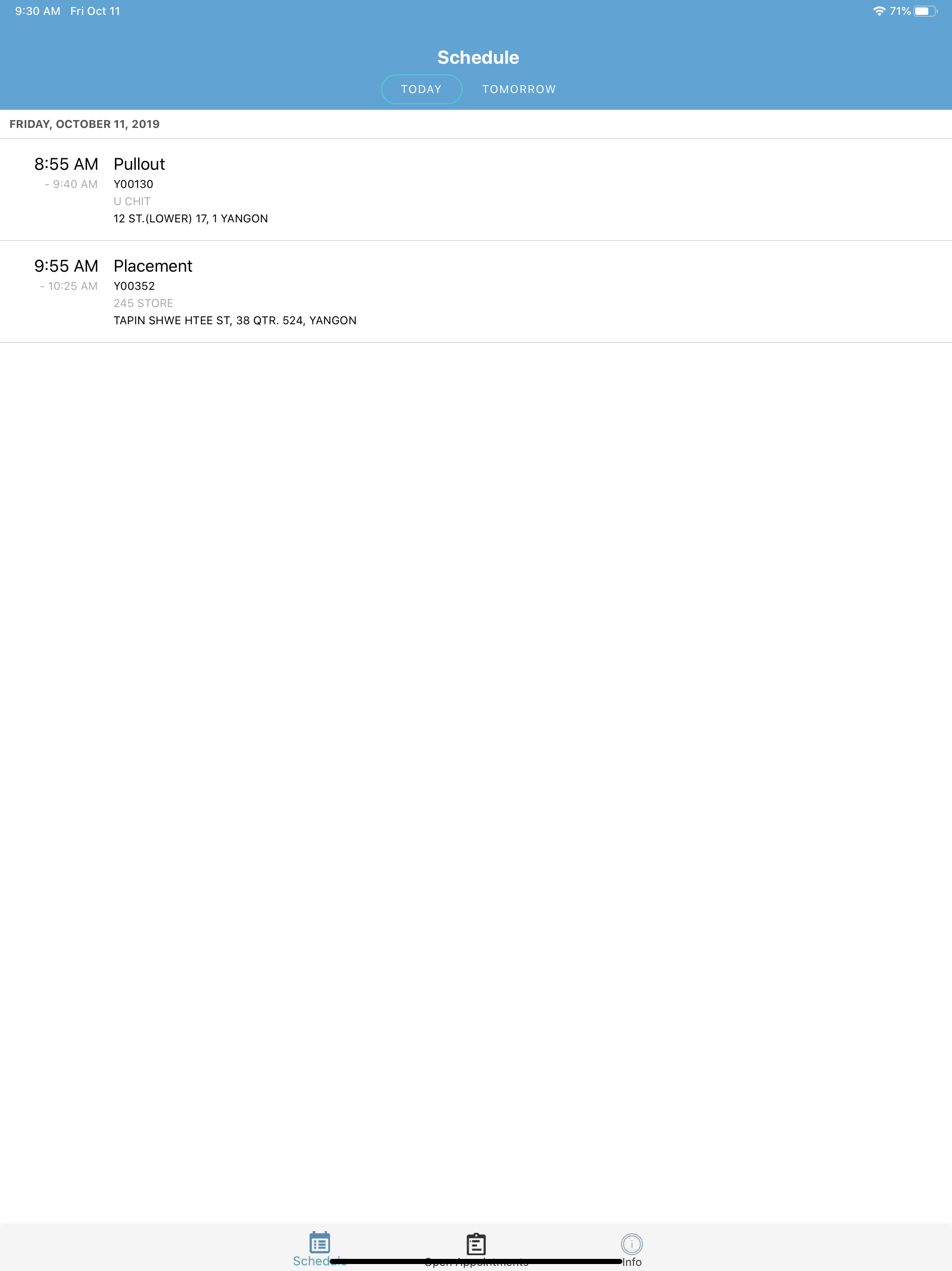 Service1 Mobile Client LE