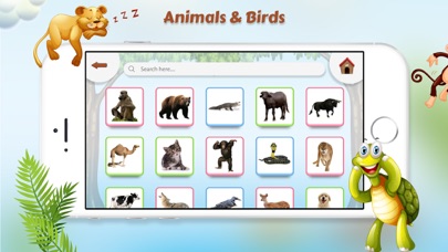 Animal Sounds with Photo iPhone screenshot