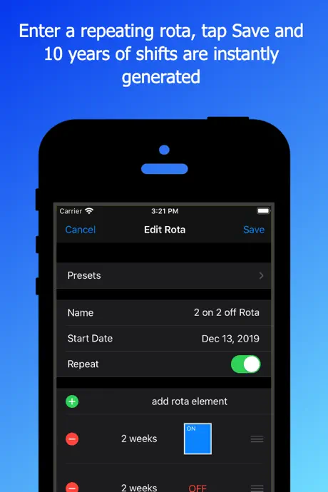Rota Calendar