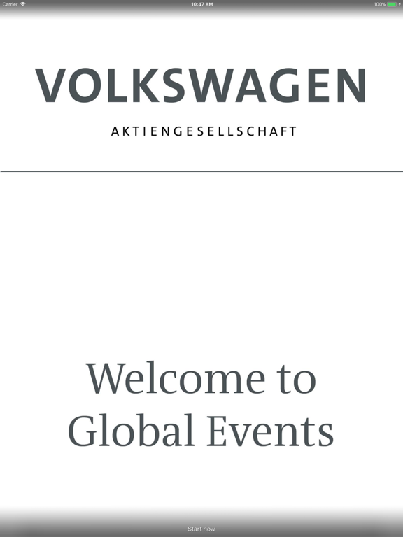 Screenshot #4 pour Volkswagen Global Events