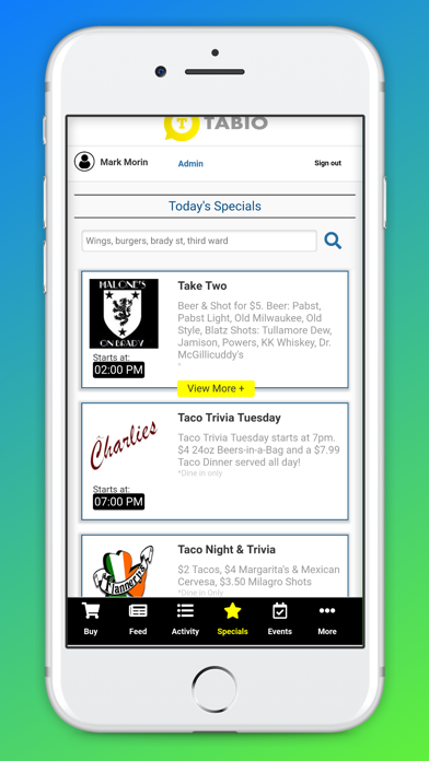 Screenshot #1 pour Tabio-Establishment