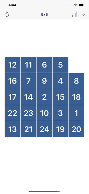 ‎Schuifpuzzel - Schermafbeelding bordspel