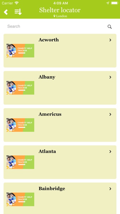 Charity Help Tracker