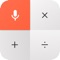 Voice calculator is a convenient voice calculator for iOS devices, which allows you to perform calculations using both the on-screen keyboard and voice input