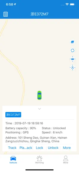 Game screenshot GPS Monitor - Car tracker apk