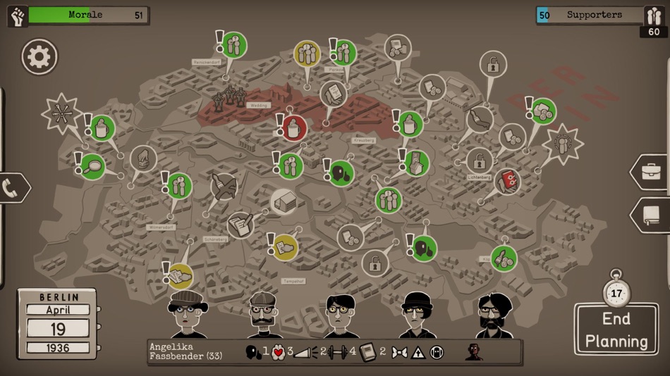 #4. Through the Darkest of Times (iOS) 由: HandyGames