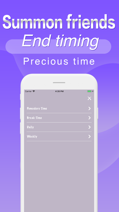 PrettyPomodoro screenshot 2