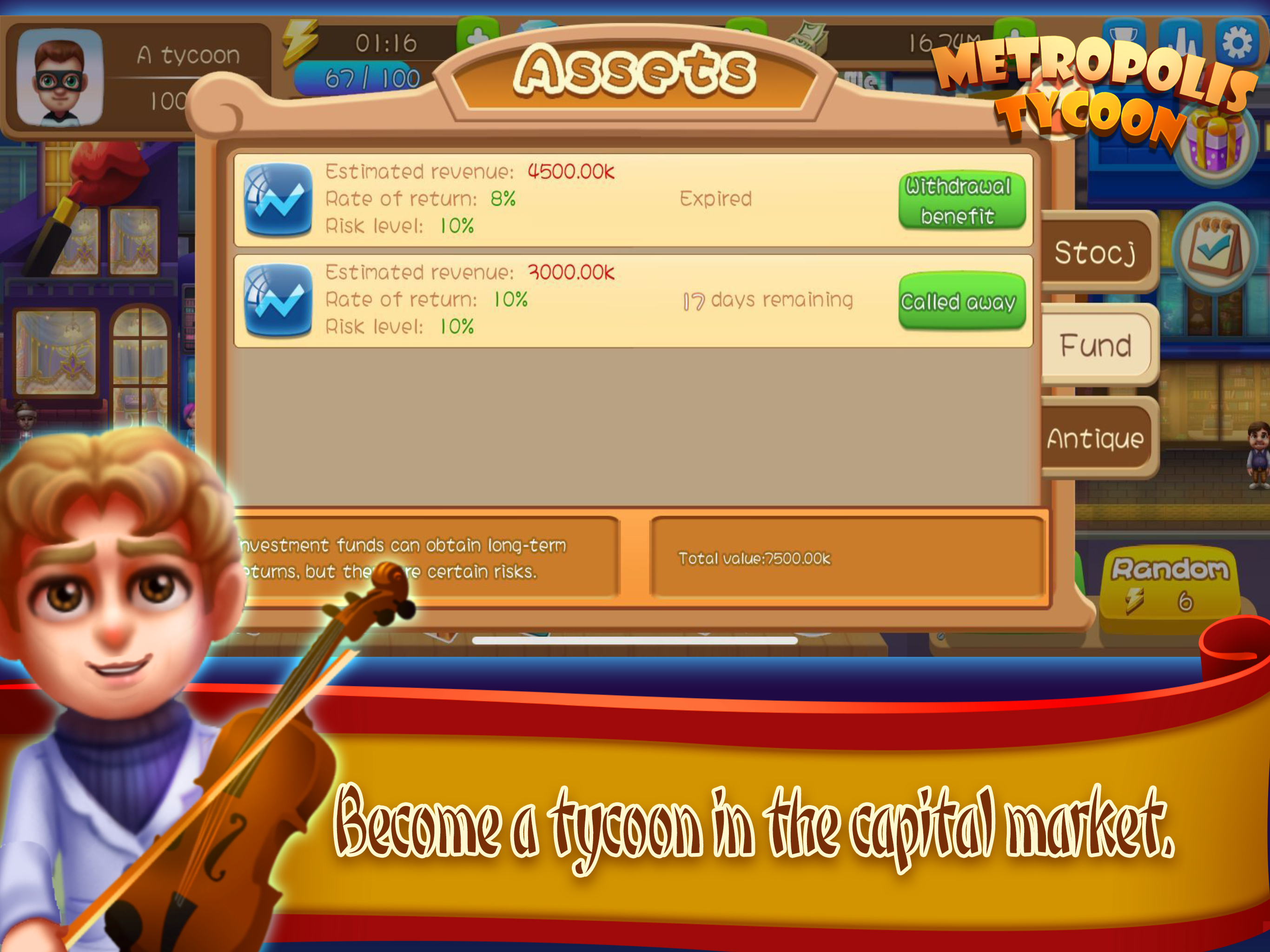 Metropolis tycoon