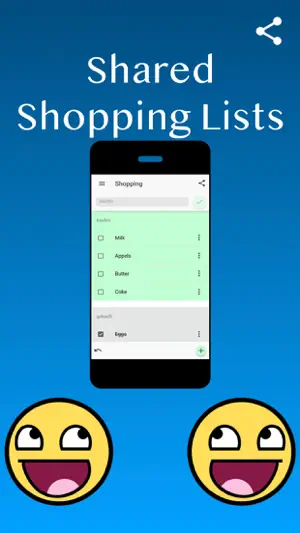 Shopping list - Sortlist screenshot 1