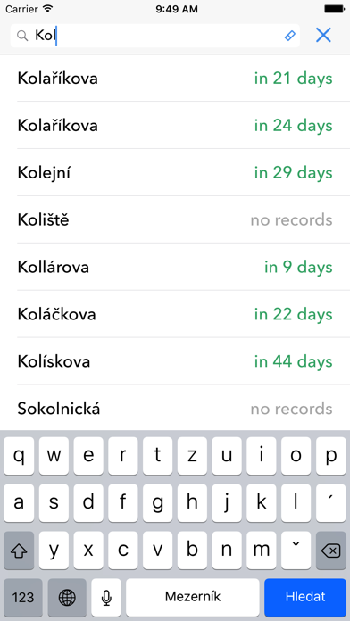 Street Cleaning in Brno Screenshot
