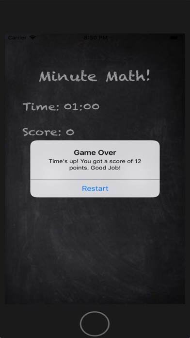 Minute Math! Screenshot 3