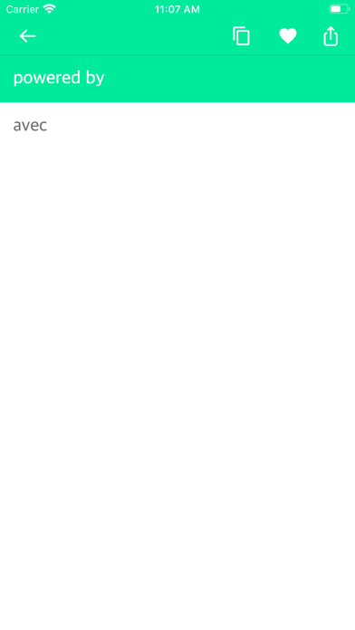 French-Portuguese Dictionary Screenshot
