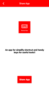Handy Shortcut Keys screenshot
