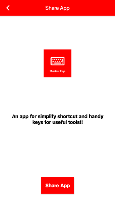 Handy Shortcut Keys screenshot