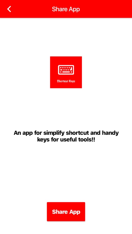 Handy Shortcut Keys